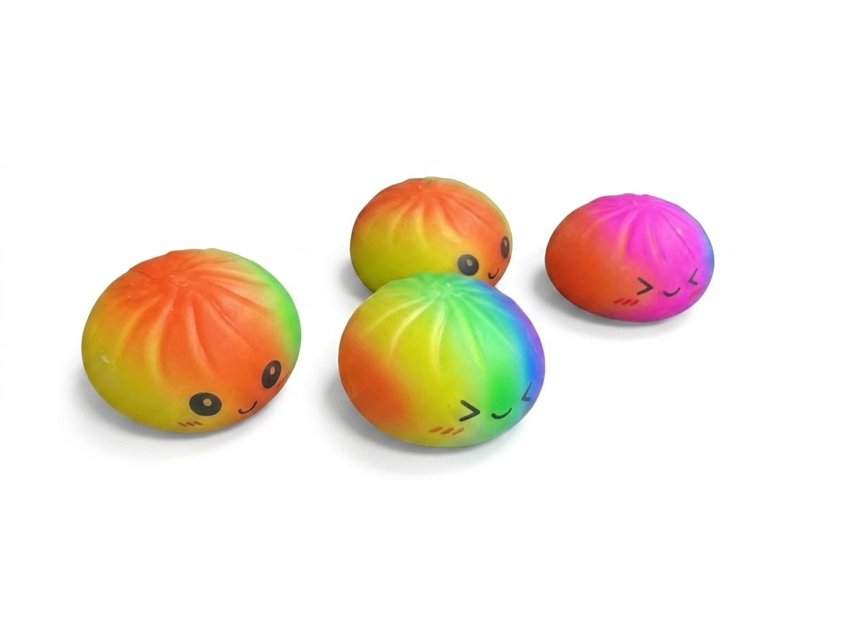 Squishy Dumplings Tie-Dye Asst 3.5" (Mini) ($3.12/EA DELIVERED)