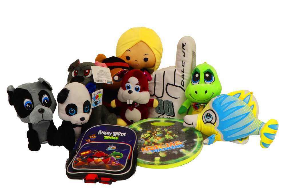 25% Licensed Plush Mix (Jumbo) 12-16" ($4.79/EA DELIVERED)