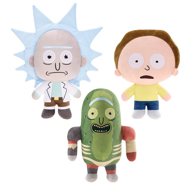 Rick and Morty Chibi Asst 10" (Jumbo) ($7.53/EA DELIVERED) *BULK PLUSH
