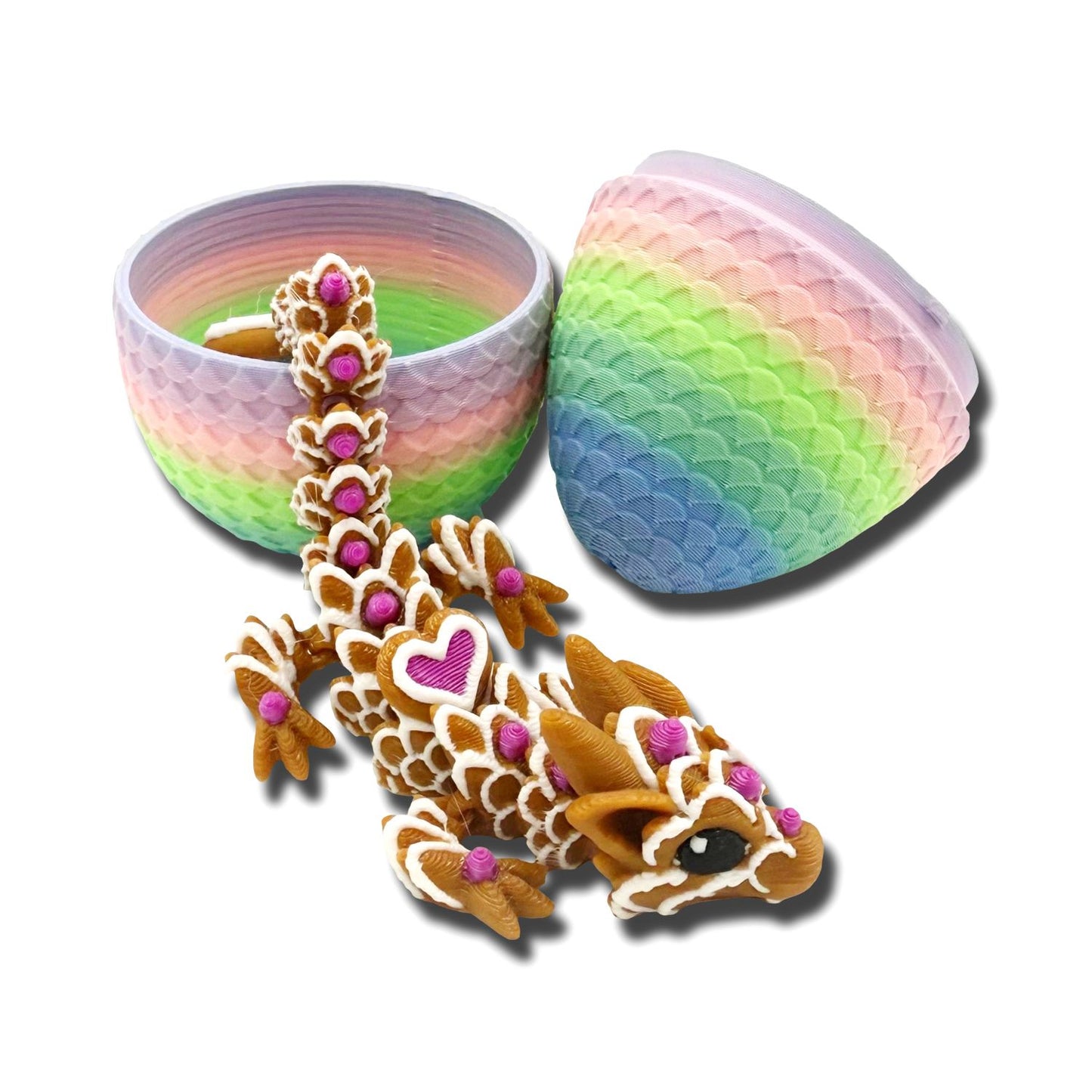 3D Printed Dragon Egg 2"-3"