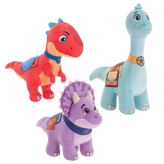 Dino Ranch Asst 8"-9" ($4.37/EA DELIVERED) *BULK PLUSH