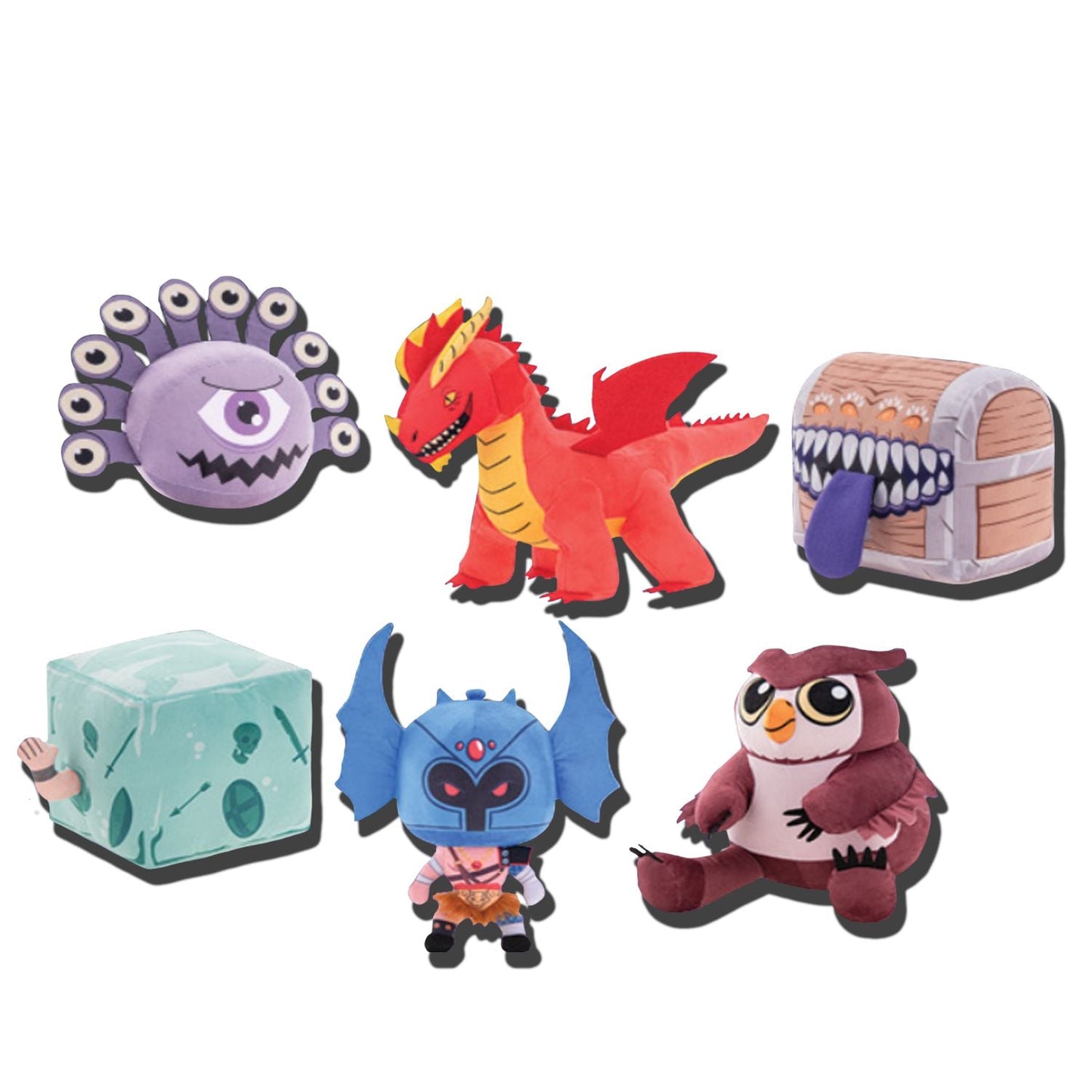 Dungeons & Dragons Asst 6"-11" (Jumbo) ($7.46/EA DELIVERED) *BULK PLUSH