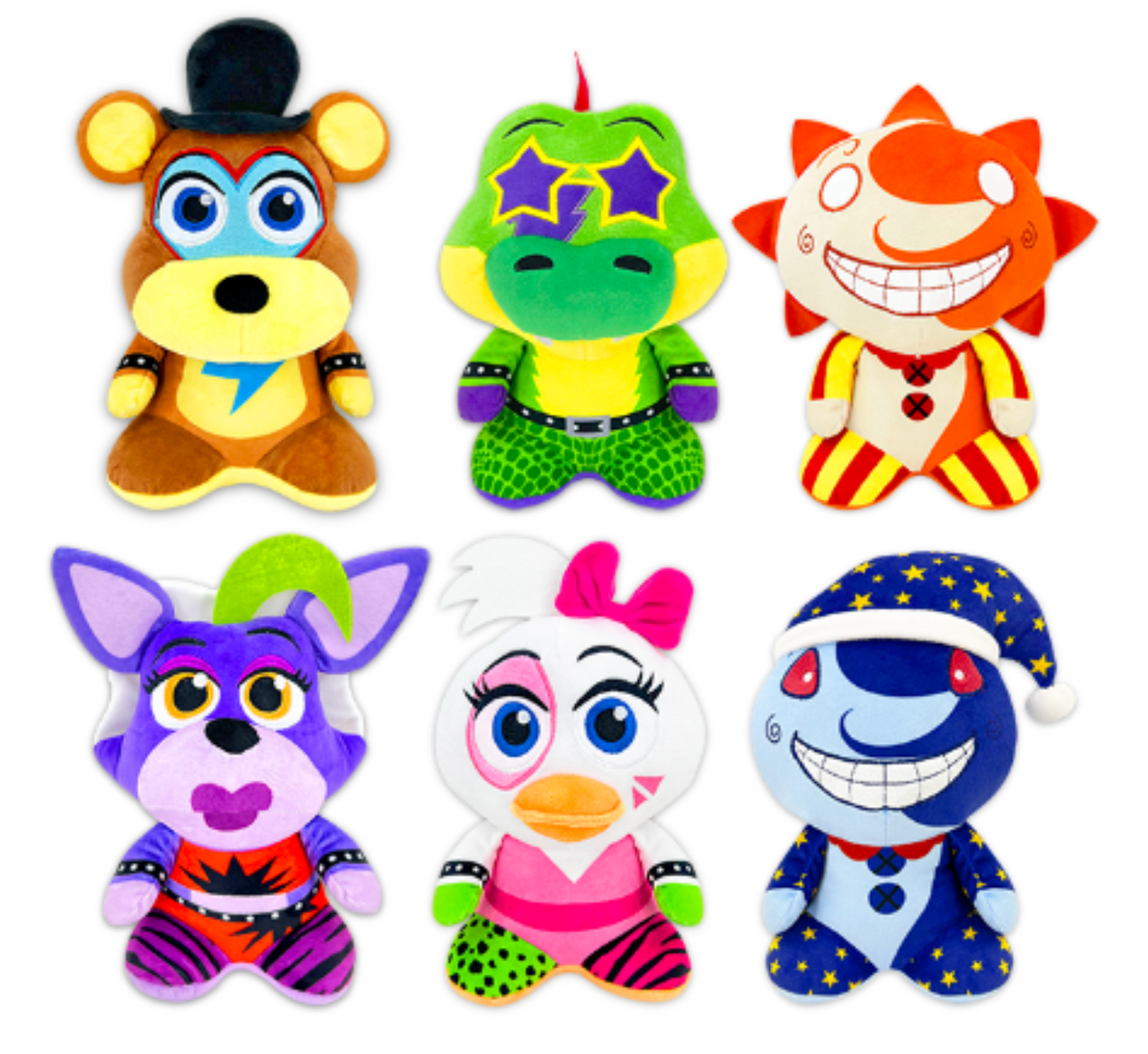 Five Nights At Freddys Mash'ems 6 Asst 7" (Small) ($4.04/EA DELIVERED)