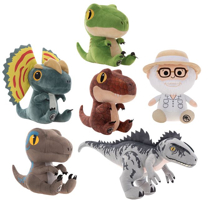 Jurassic Franchise Asst 9"-11" (Jumbo) ($7.92/EA DELIVERED) *BULK PLUSH