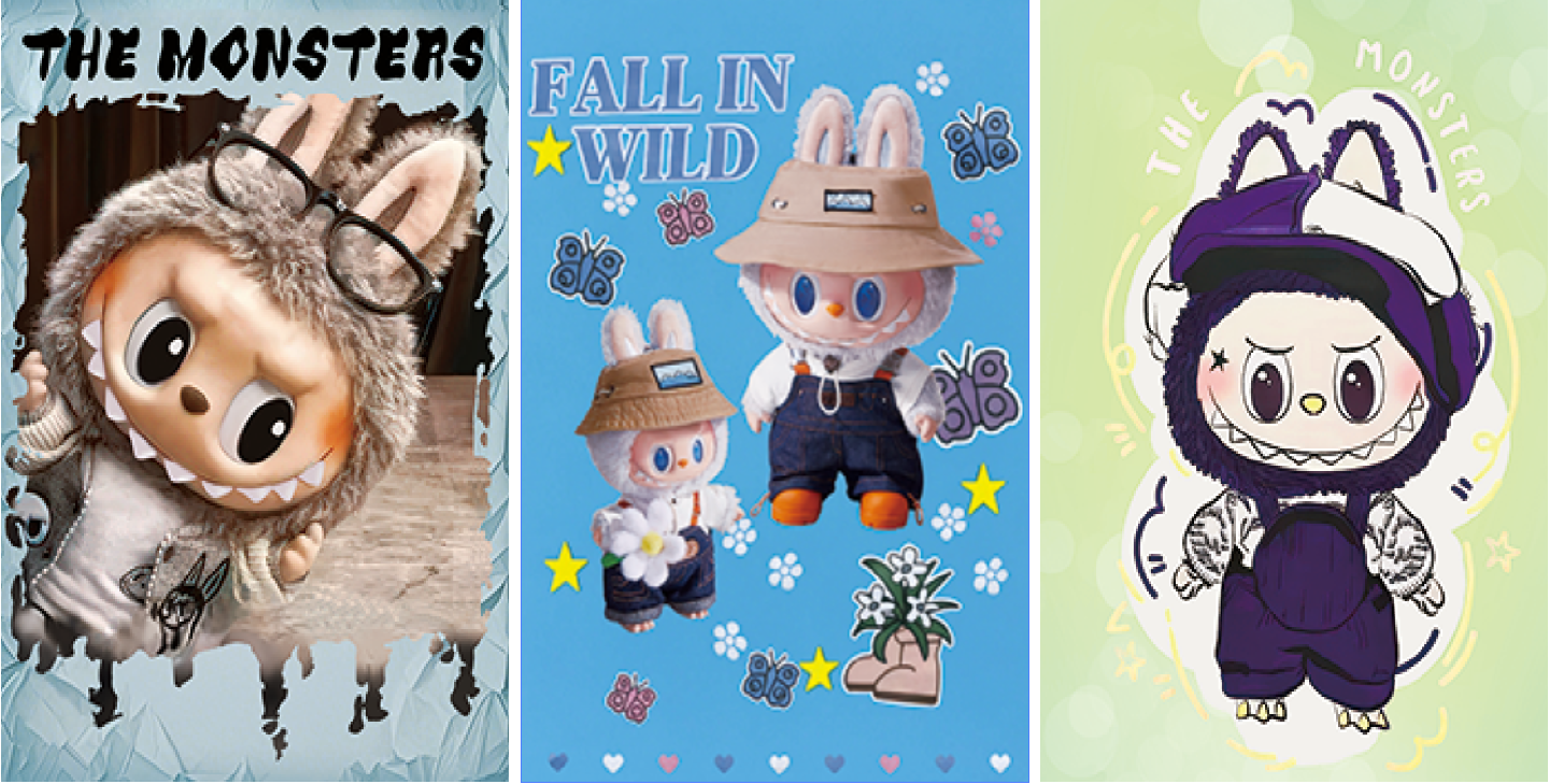 3D Labubu Posters ($3.99/EA DELIVERED) *CONTACT A SALES REP TO ORDER TODAY!!