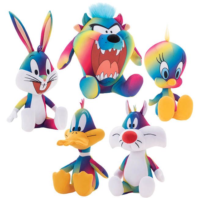 Looney Tunes Big Heads Gradient Asst 11" (Jumbo) ($7.53/EA DELIVERED) *BULK PLUSH