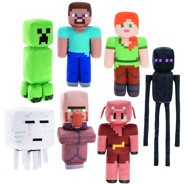 Minecraft Asst 2 8"-13" (Jumbo) ($7.98/EA DELIVERED) *BULK PLUSH