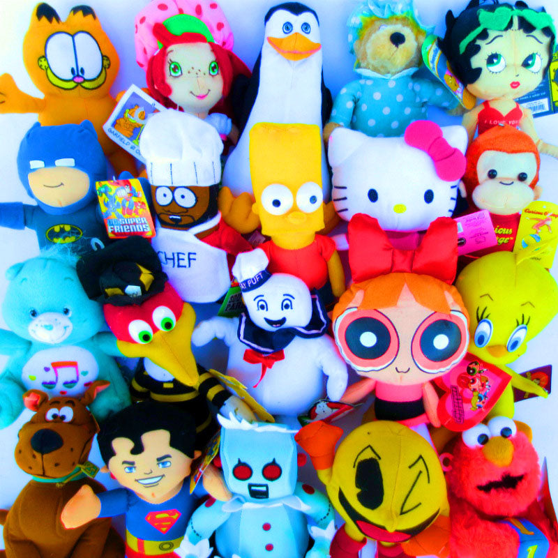 100% Licensed Plush Mix (Small) ($5.19/EA DELIVERED)
