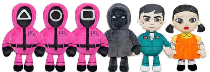 Squid Game Asst W2 12" (Jumbo) ($8.20/EA DELIVERED)