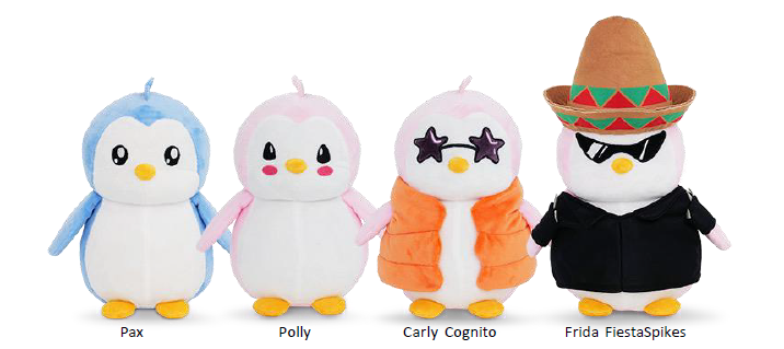 Pudgy Penguins Asst 9.5" (Jumbo) ($8.13/EA DELIVERED)