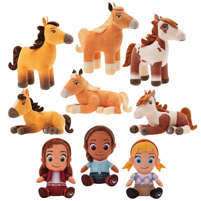 Spirit Riding Asst 7"-8" (Small) ($4.75/EA DELIVERED) *BULK PLUSH
