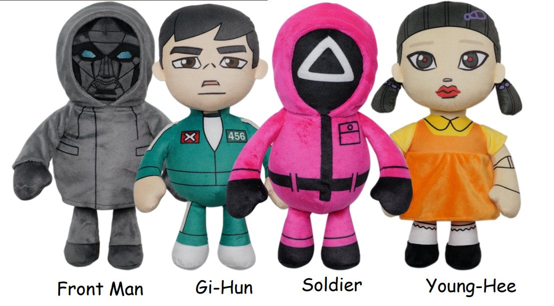 Squid Game Asst 8.5" (Small) ($3.55/EA DELIVERED)