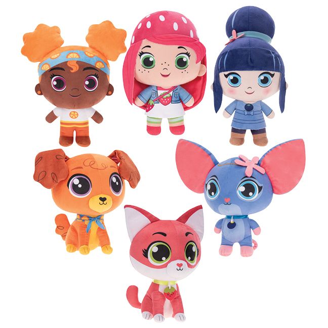 Strawberry Shortcake Asst 6"-7" (Small) ($4.90/EA DELIVERED) *BULK PLUSH