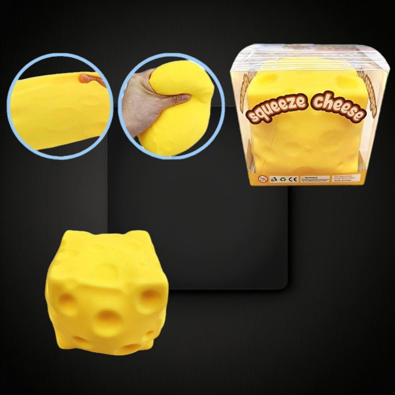 Squishy Cheese Cube 6" ($15.10/EA DELIVERED)