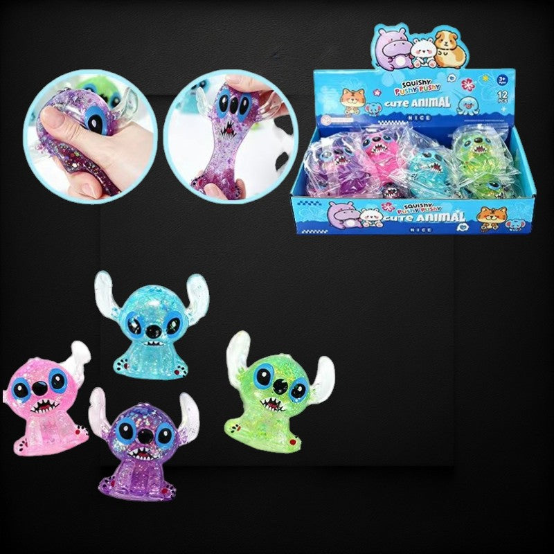 Squishy Color Glitter Alien ($4.19/EA DELIVERED)