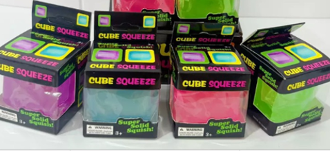 Squishy Sugar Cube Asst 3.5" ($3.38/EA DELIVERED)