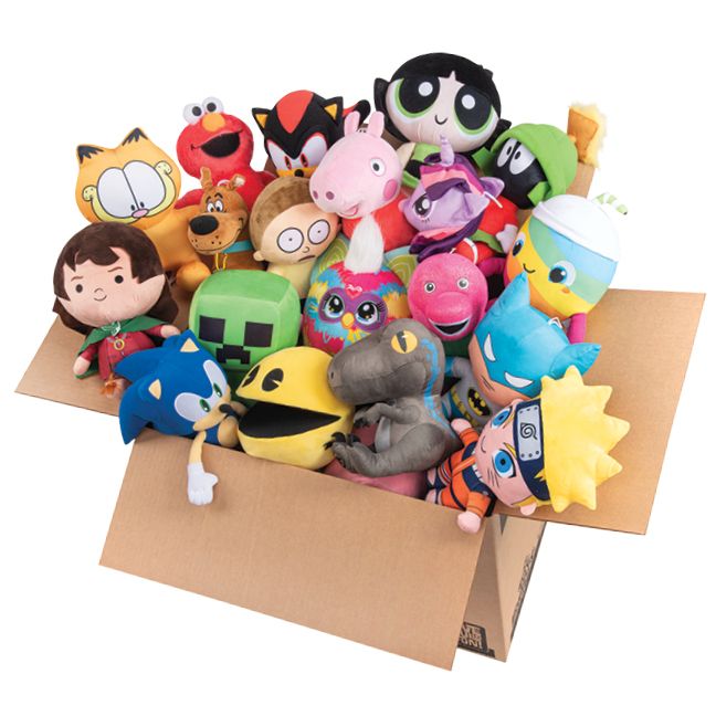 100% Licensed Plush Mix (Jumbo) ($7.53/EA DELIVERED)