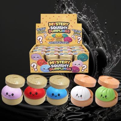 Surprise Squishy Dumplings Faces Asst W/ Display ($5.22/EA DELIVERED)