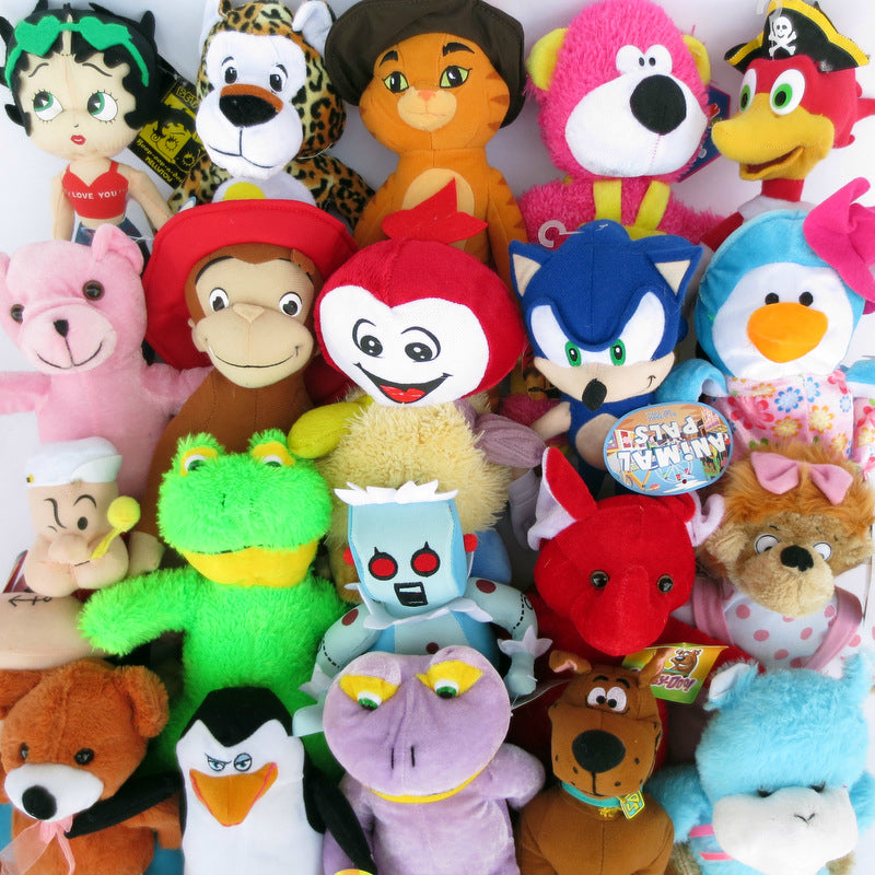50% Licensed Plush Mix (True Medium)  9-12" ($5.82/EA DELIVERED)