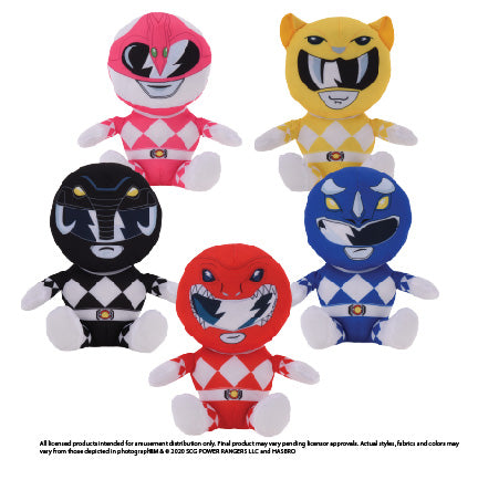 Power Rangers Assorted Plush 10" (Jumbo) ($7.14/EA DELIVERED) *BULK PLUSH