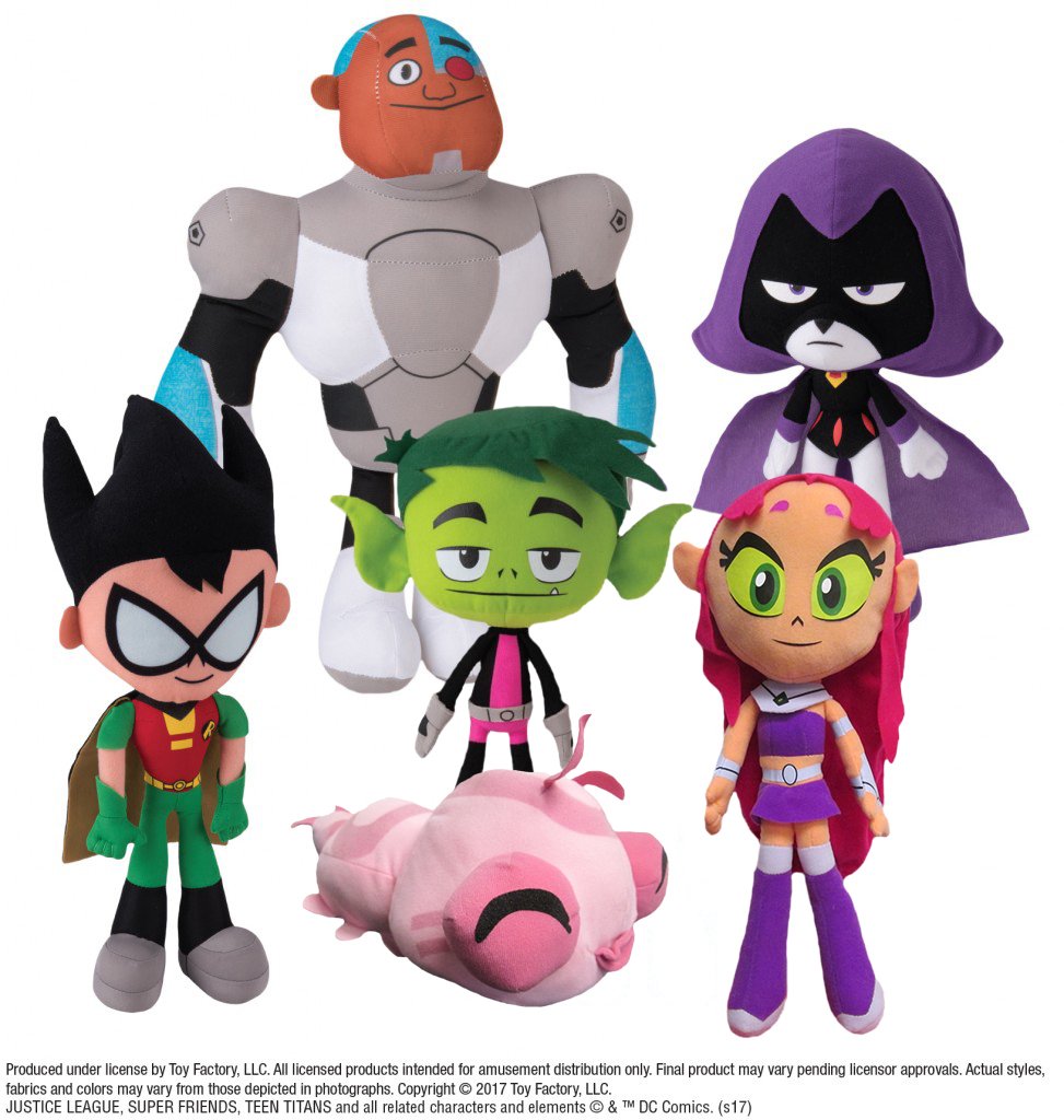 Teen Titans Go! Asst 13" (Jumbo) ($7.53/EA DELIVERED) *BULK PLUSH