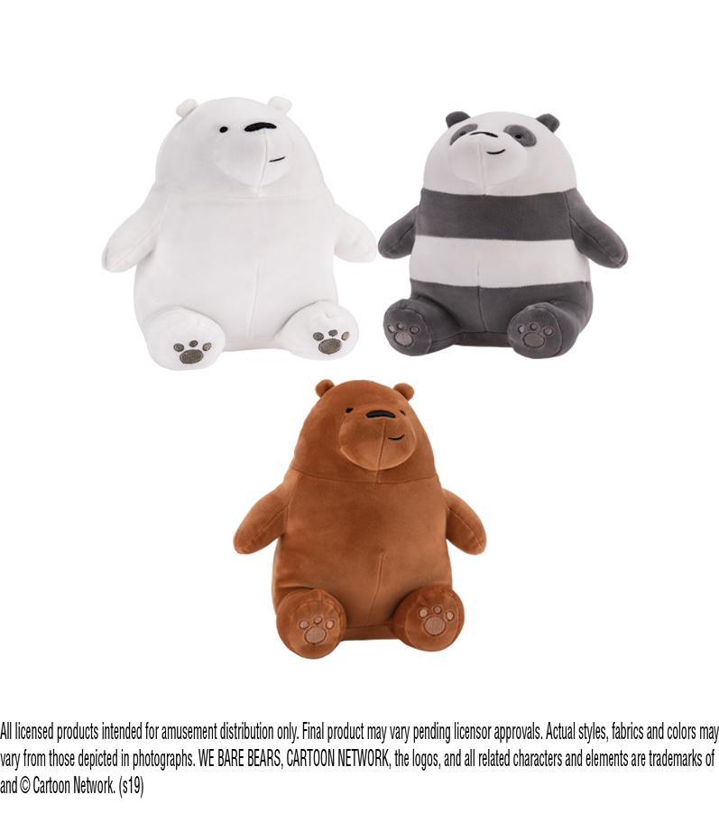 We Bare Bears Asst 7" (Small) ($4.51/EA DELIVERED) *BULK PLUSH