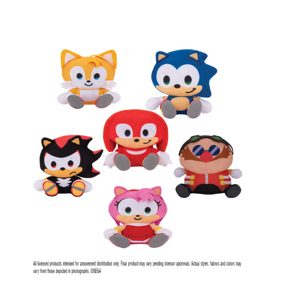 Sonic Big Heads 9" (Jumbo) ($7.53/EA DELIVERED) *BULK PLUSH
