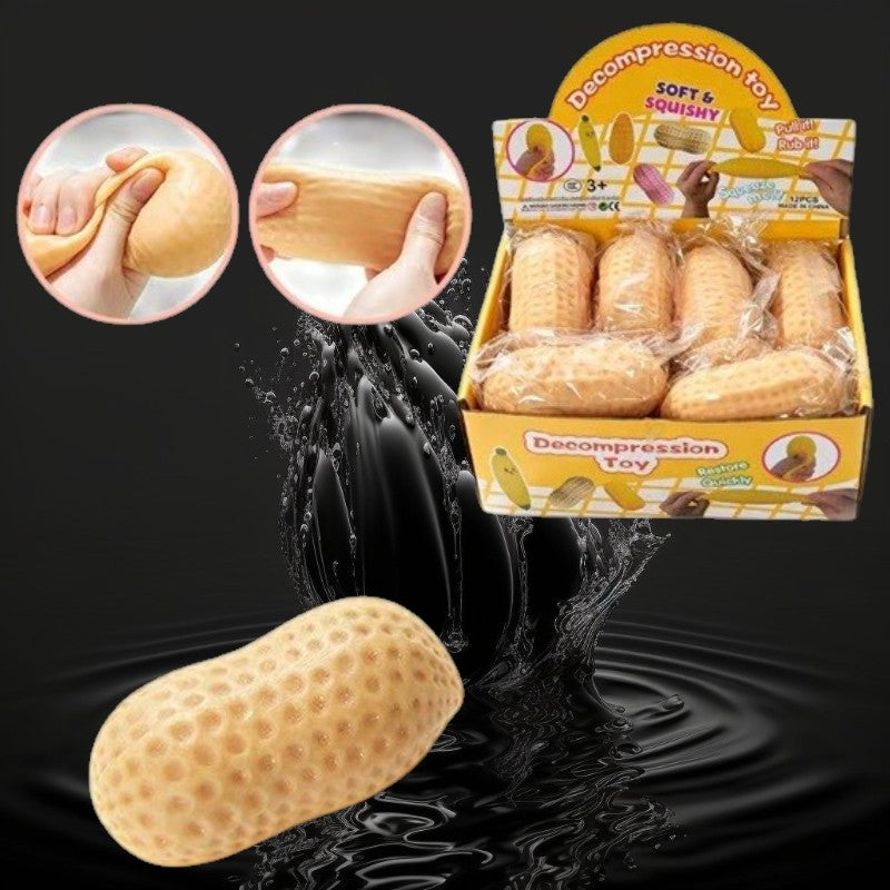 Squishy Peanut 6" (Jumbo) ($9.52/EA DELIVERED)