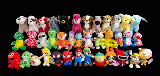 25% Licensed Plush Mix (Small) 6-9" ($3.58/EA DELIVERED)