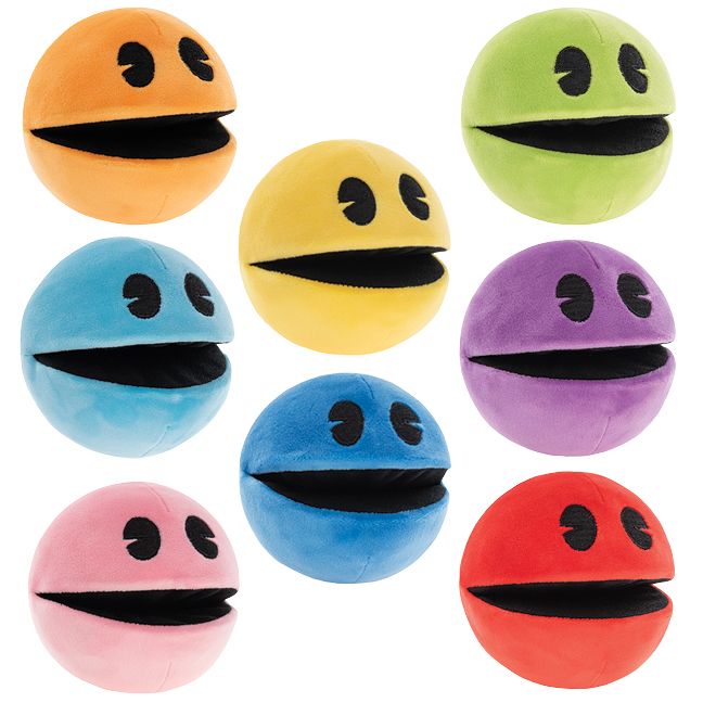 Pac-Man Color Asst 7" (Jumbo) ($7.86/EA DELIVERED) *BULK PLUSH