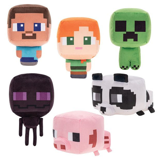Minecraft Chibi 2 Asst 6"-7" (Small) ($5.56/EA DELIVERED) *BULK PLUSH