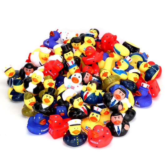 Rubber Ducks Patriotic 2.5" (Mini) ($.42/EA DELIVERED)