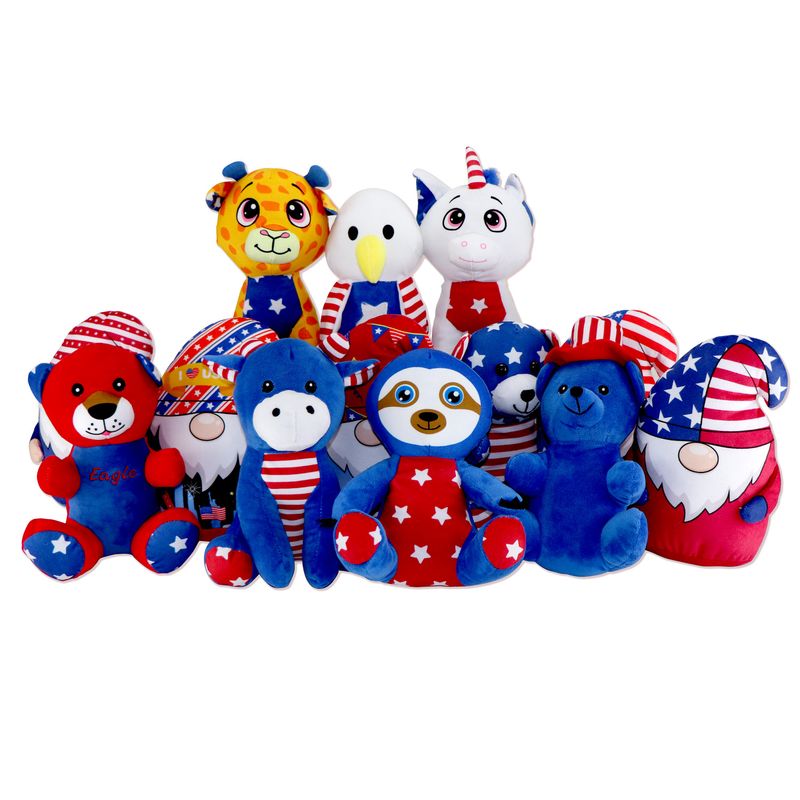 Patriotic/4th of July Mix 7"-9" (Small) ($1.99/EA) DELIVERED