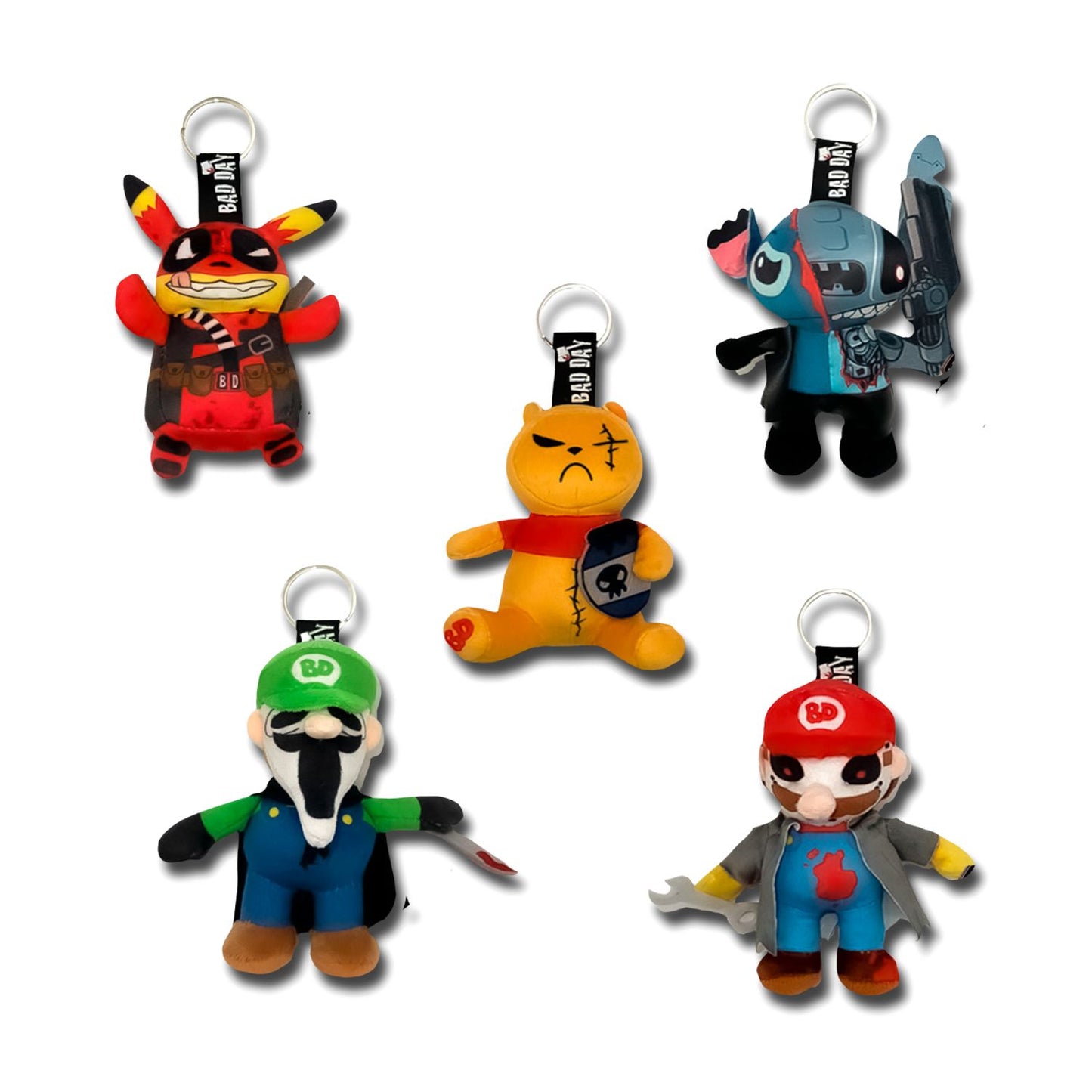 Bad Day Keychains 5" ($4.88/EA DELIVERED)