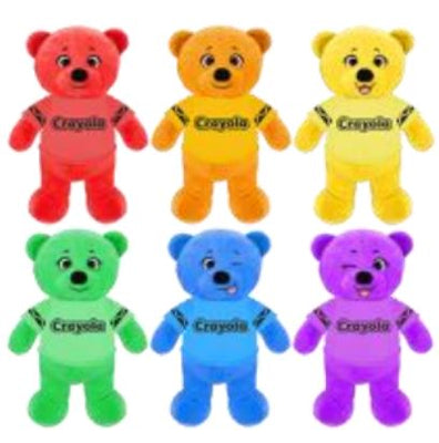 Crayola Bears Asst 8.5