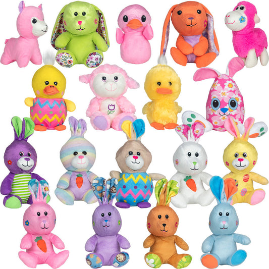 Easter 100% Generic Plush Mix 6"-9" (Small) ($2.17/EA) DELIVERED