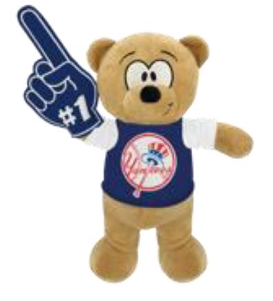 MLB #1 Fan Bear 14" (Jumbo) ($6.48/EA DELIVERED) CONTACT A SALES REP TO ORDER YOUR FAVORITE TEAMS TODAY!!