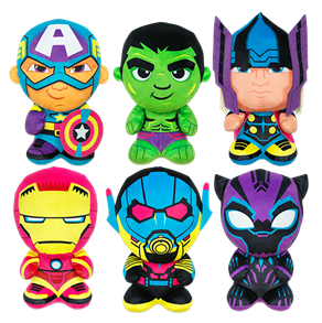 Neon Avengers Mash'ems Asst 11" (Jumbo) ($5.81/EA DELIVERED)