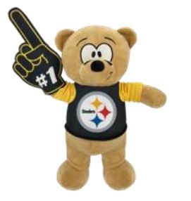 NFL #1 Fan Bear *CALL TO ORDER YOUR FAVORITE TEAMS! – Discount Plush