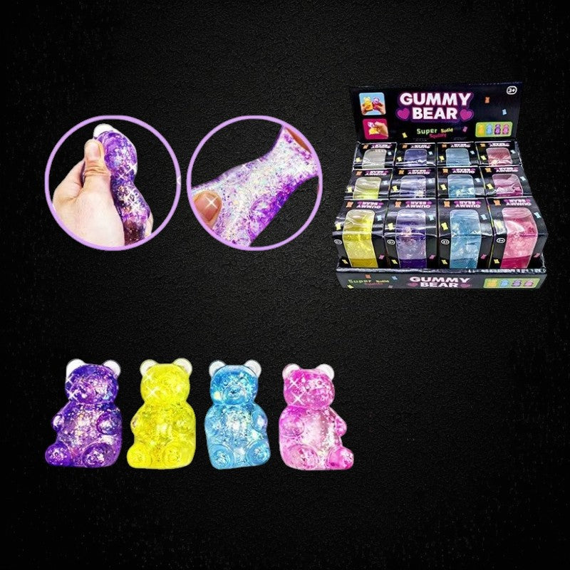 Squishy Color Glitter Gummy Bear ($4.19/EA DELIVERED)