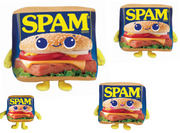 Brand Central Spam Asst 5.5" (Small) ($2.86/EA DELIVERED)