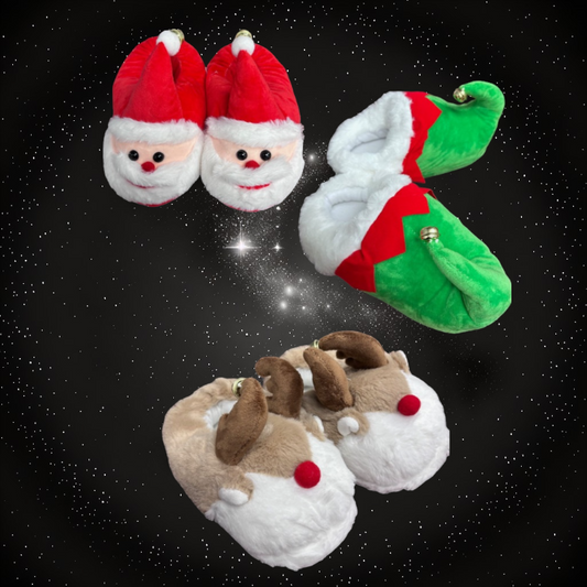 Christmas Slippers Asst ($9.65/EA DELIVERED)