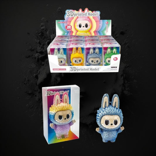 Labubu 3D Printed W/ Display Case Asst 5.5" ($6.34/EA DELIVERED)