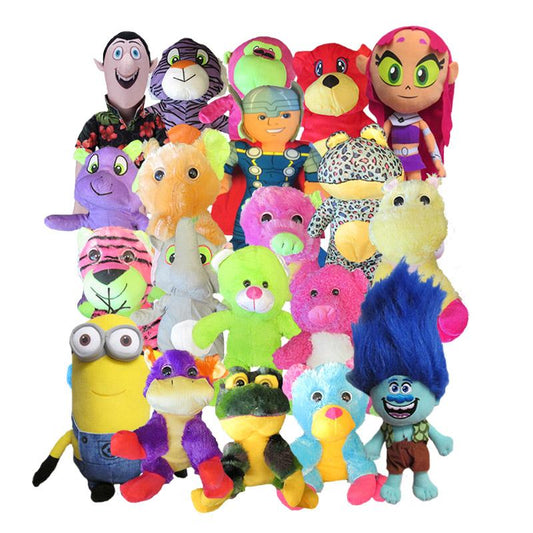 25% Licensed Premium Plush Mix (Jumbo) 11-16" ($6.67/EA DELIVERED)