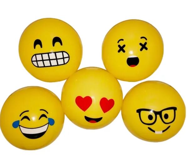 Emoji Balls 5" ($.64/EA DELIVERED)