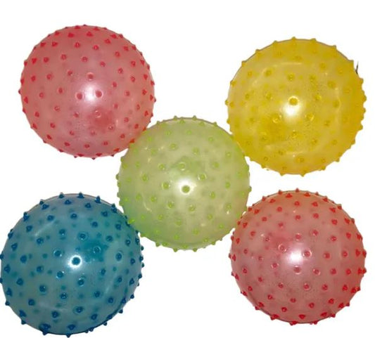 Glitter Knobby Balls 5" ($.49/EA DELIVERED) DISCOUNTED WHEN ORDERING MULTIPLE CASES!