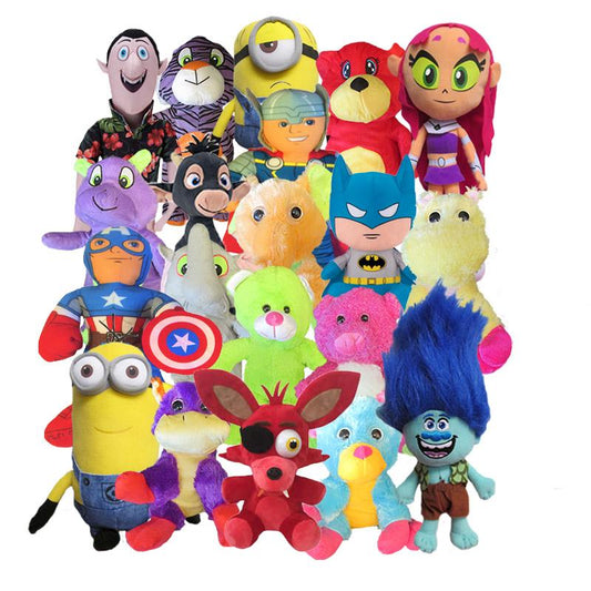 50% Licensed Premium Plush Mix (Jumbo) 11-16" ($8.06/EA DELIVERED)