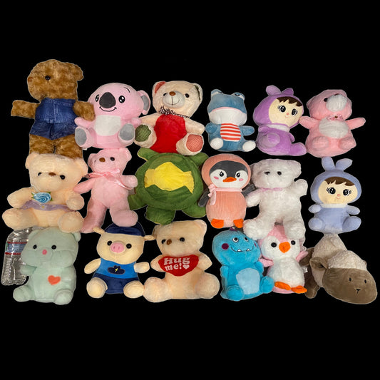 100% Generic Bargain Plush Mix (Jumbo) 9"-11"" ($2.80/EA DELIVERED)