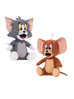 Tom & Jerry Plush Big Heads 7" (Small) ($4.37/EA DELIVERED)